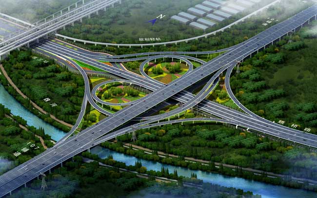04鄭州市107輔道高架快速路(姚橋路立交節(jié)點).jpg